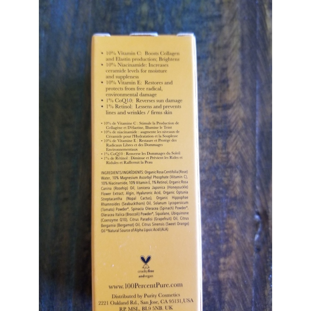 ❌SOLD❌100% Pure Multivitamin PM Serum - Picture 2 of 3